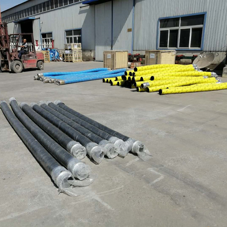 混凝土胶管 布料机橡胶软管125 桩机胶管 砂浆泵软管80*8米