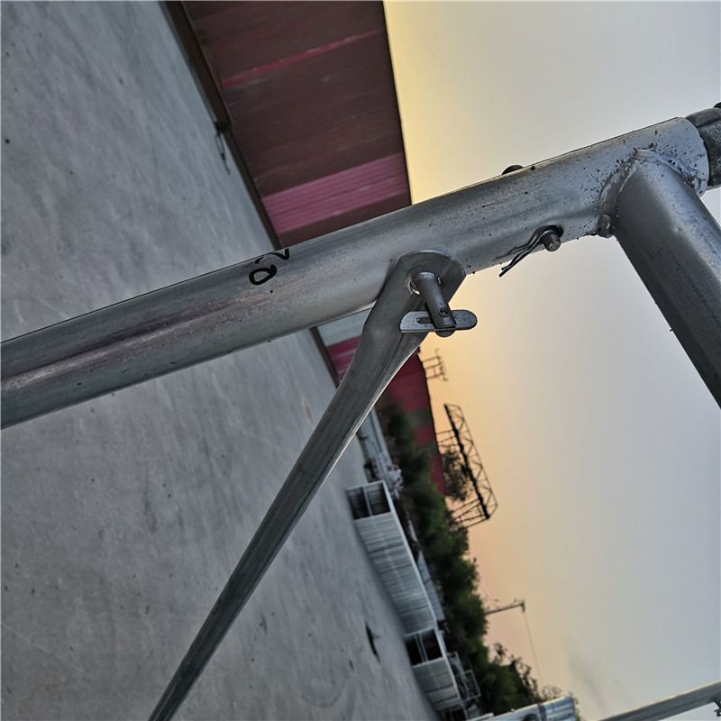 厂家供应 脚手架配件 脚手架斜拉杆 十字支撑拉杆 支持加工订做-阿里