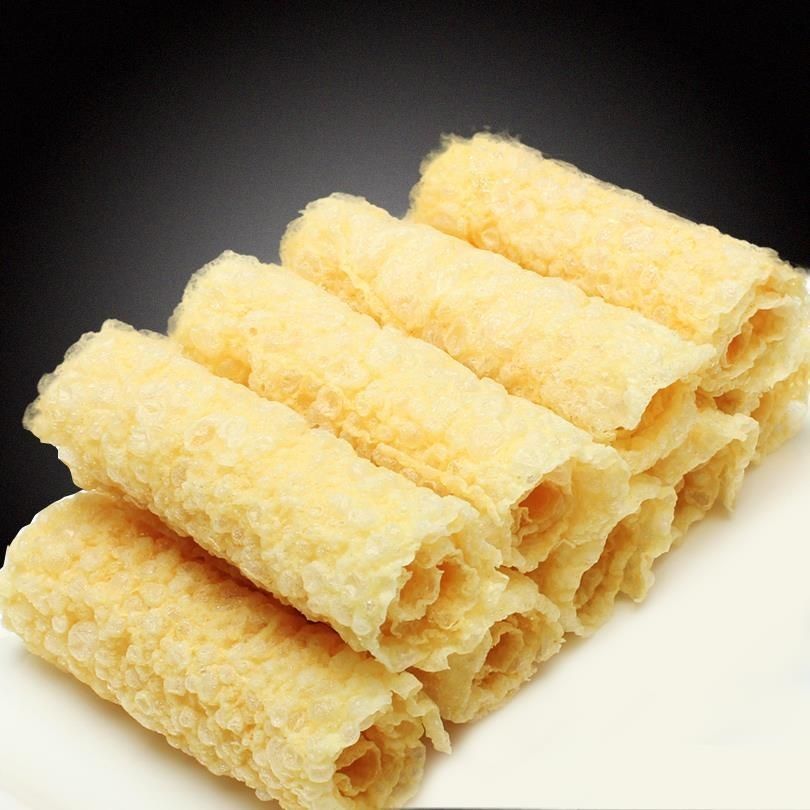 2盒包邮 响铃卷油豆腐皮炸脆铃卷涮火锅高端食材麻辣烫批发