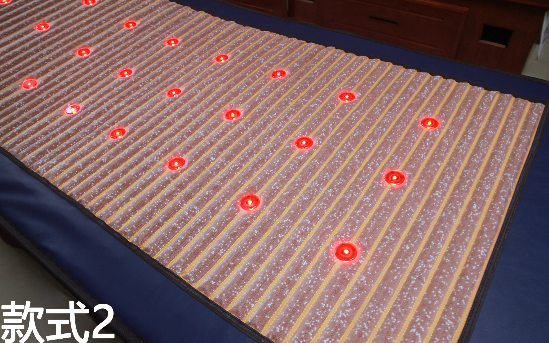 光子床钛赫磁负离子光子能量床垫水晶五行光子能量光子能量床垫