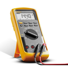 福禄克Fluke-87V/CN数字万用表工业级电机电流频率高精度测量仪表