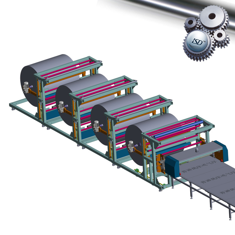 质量可靠双层无纺布放布机自动裁断防护服手术衣电脑全自动拉布机