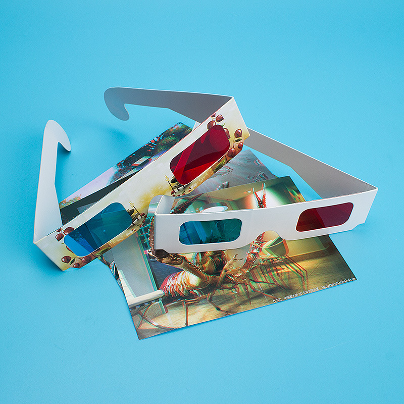 3d红蓝立体眼镜 小学生科技小制作儿童科学实验玩具diy手工创意