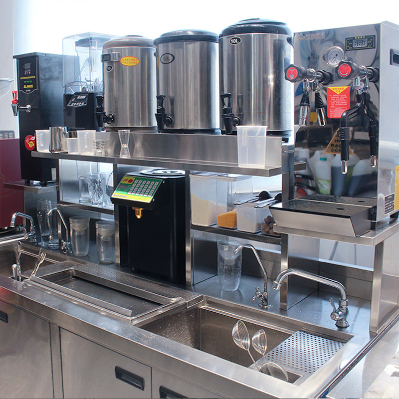 8饮品台水吧台商用