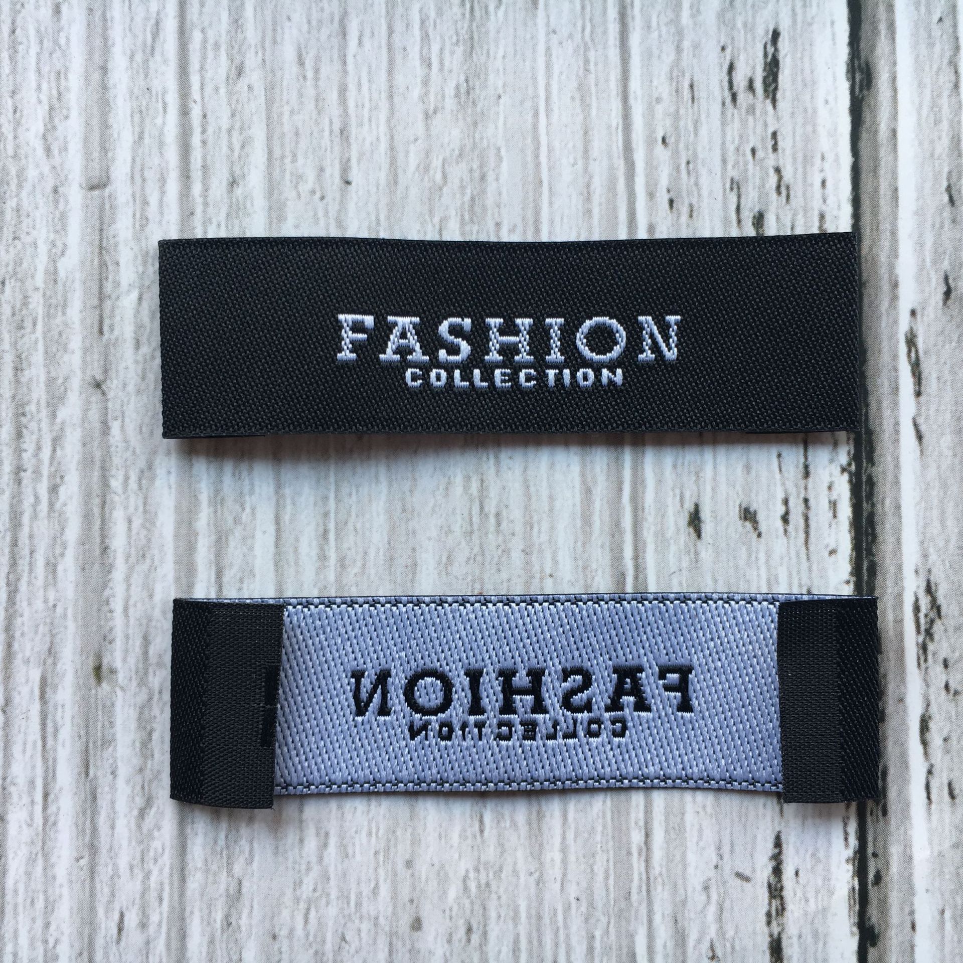 fashion织标现货装饰标织唛 服装领标织标布标 衣服主标侧唛 定制