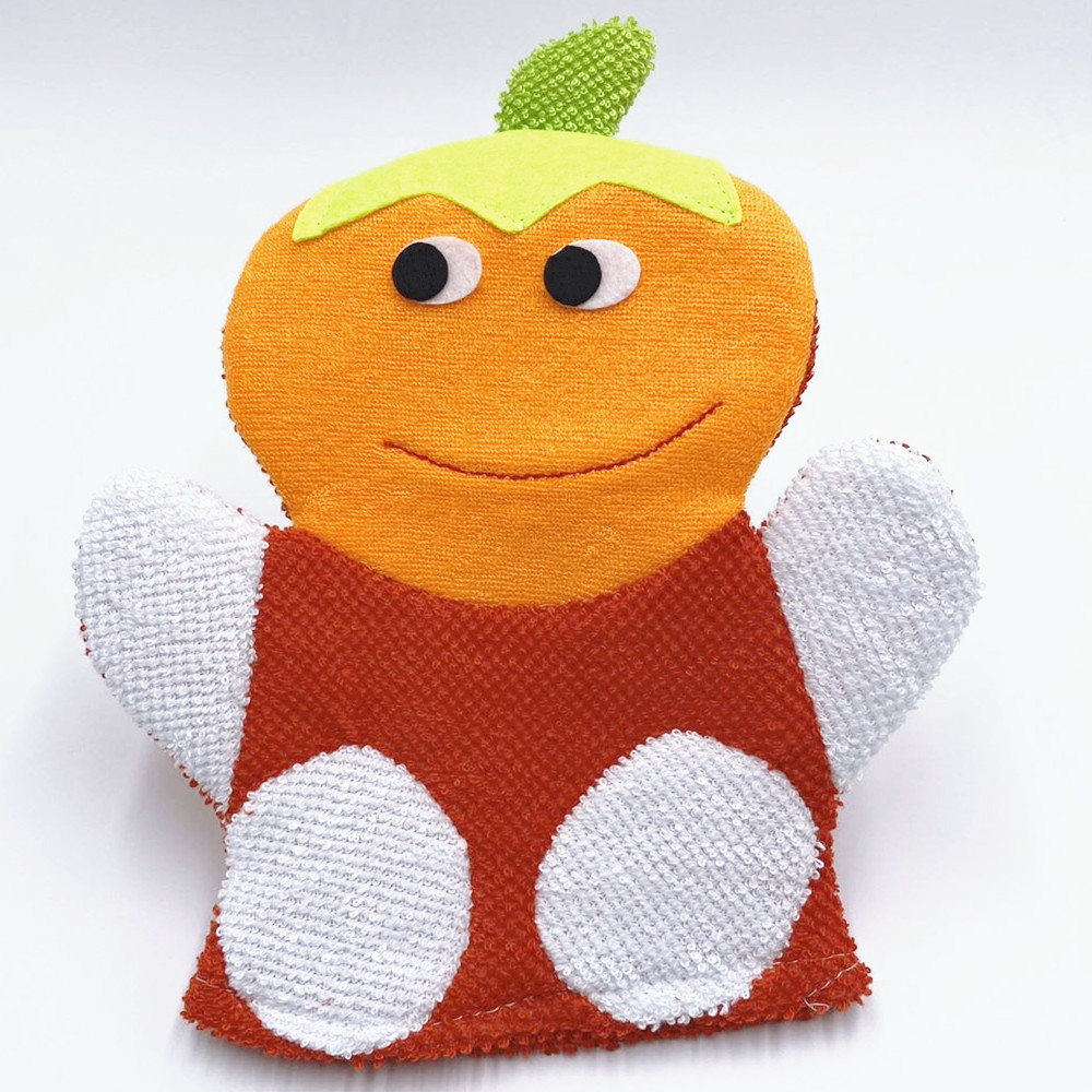 New Fruit Children Bath Gloves Cartoon Bath Gloves Bath Supplies Baby Bath Supplies