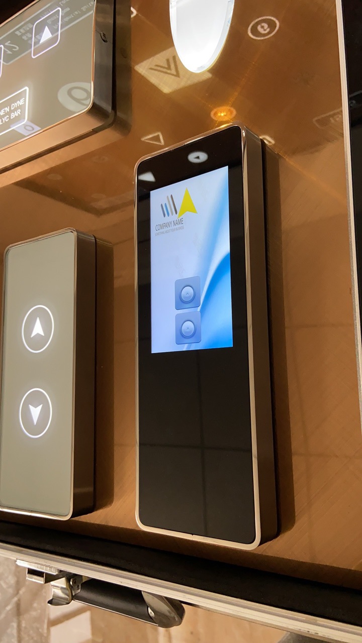 电梯玻璃外呼面板/电梯玻璃外呼/电梯触摸外呼面板/电梯外呼盒