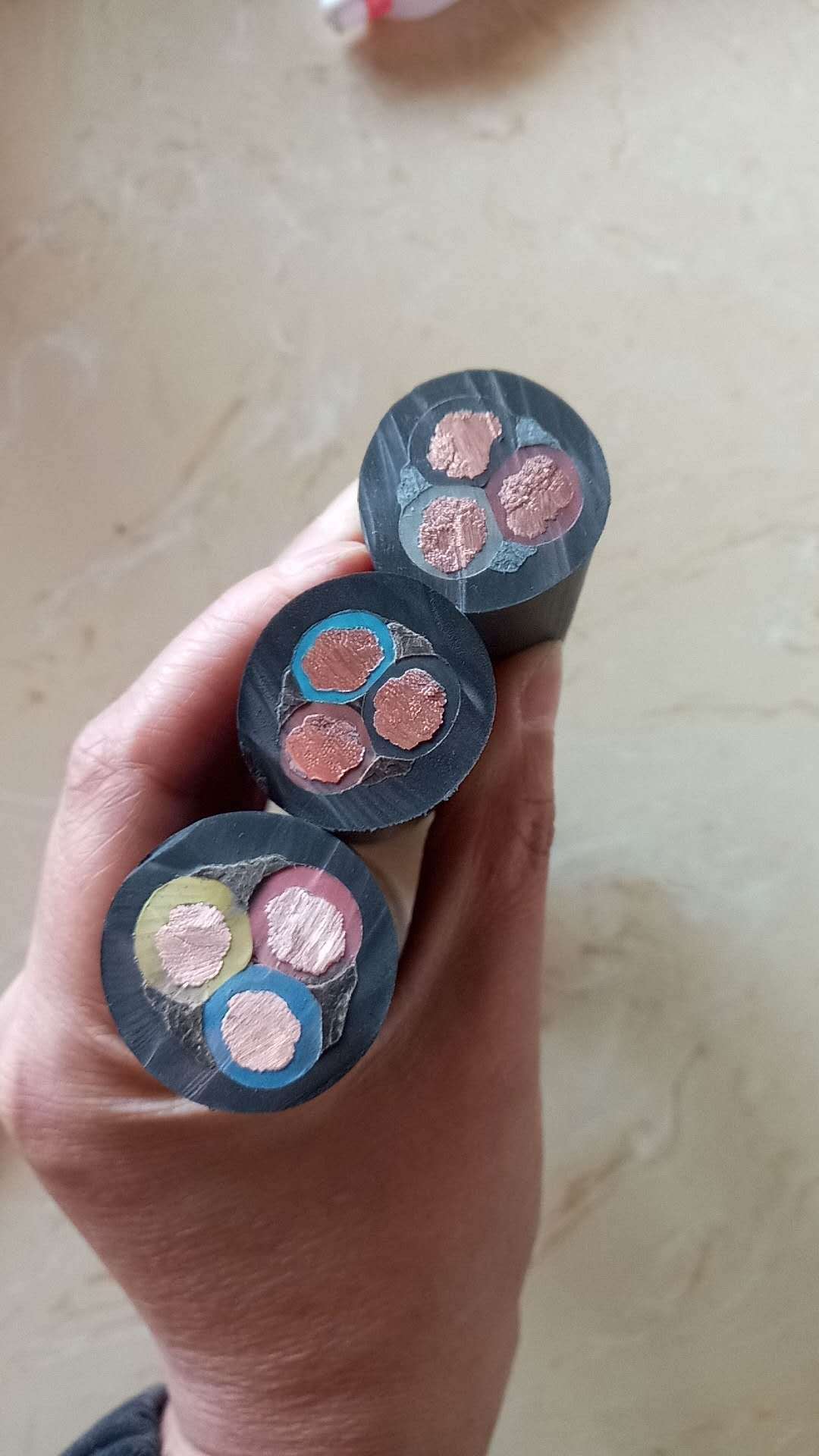 金福友橡套软电缆电线yc yz2芯 3芯平方橡套电缆厂家直销