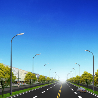 led市电路灯户外广场市政道路照明路灯辅道省道国道海螺臂路灯