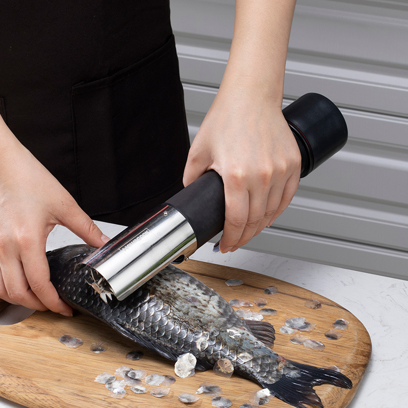 电动刮鱼鳞器杀鱼神器全自动去鱼鳞机家用鱼鳞刨打鱼鳞商用鱼鳞刷