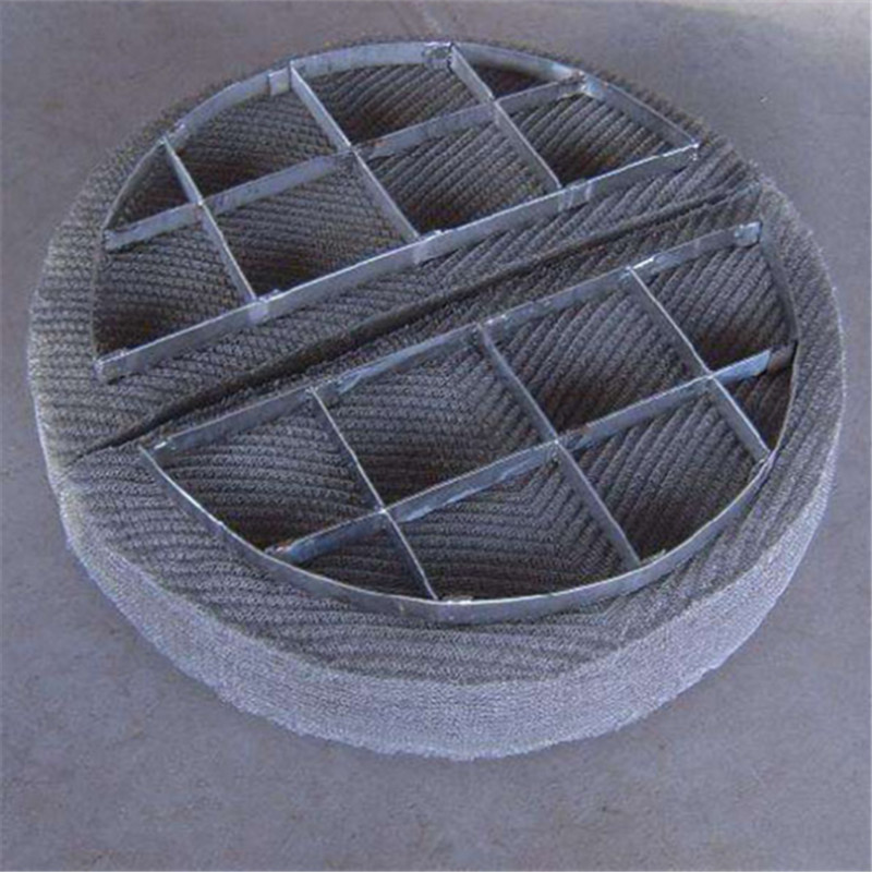 气液不锈钢除雾过滤网脱硫塔304不锈钢丝网除沫器 板式除雾过滤网