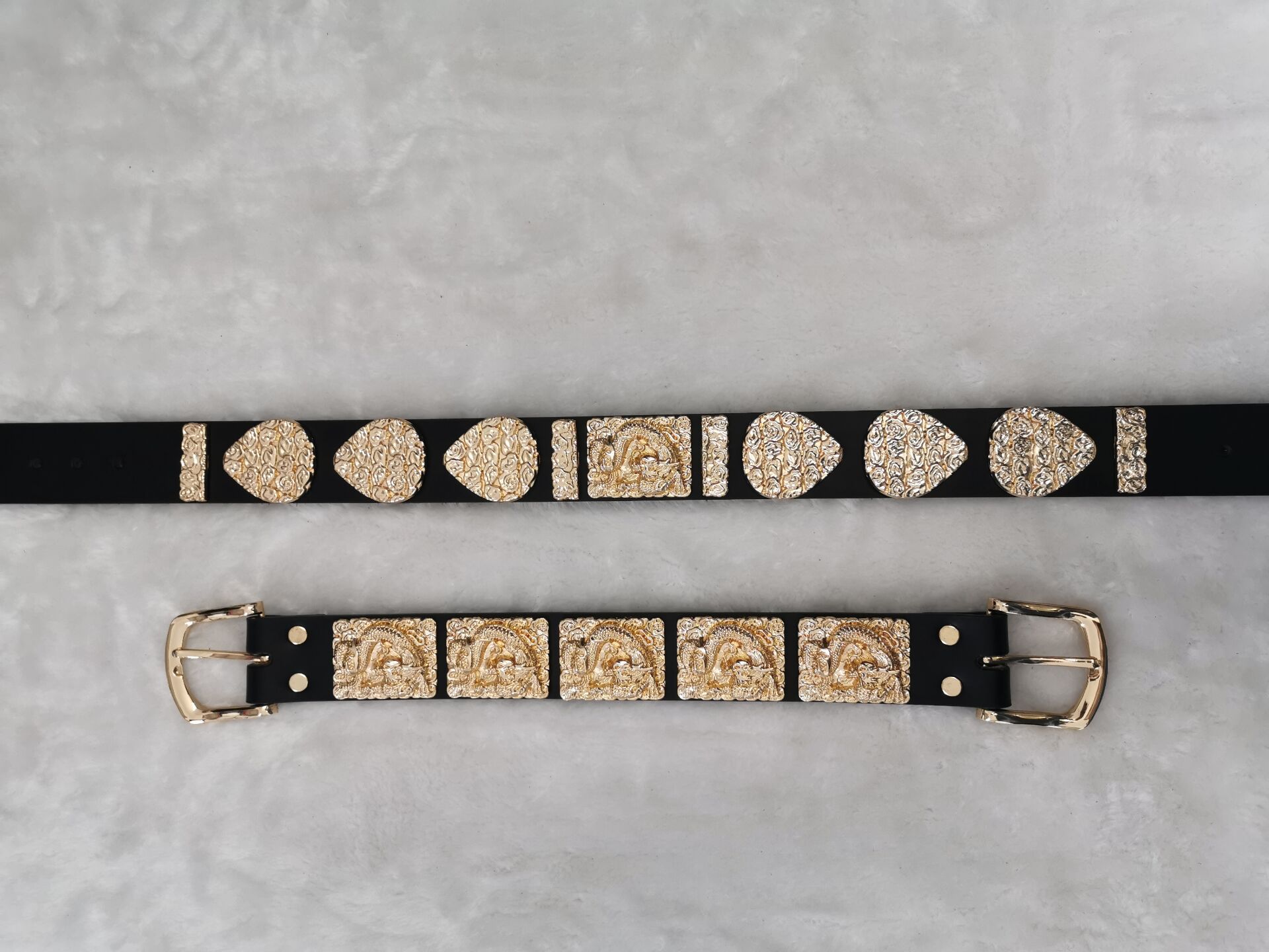 汉服腰带女腰封古风款腰封男古装金属配饰圆领古代皮带手工原创带