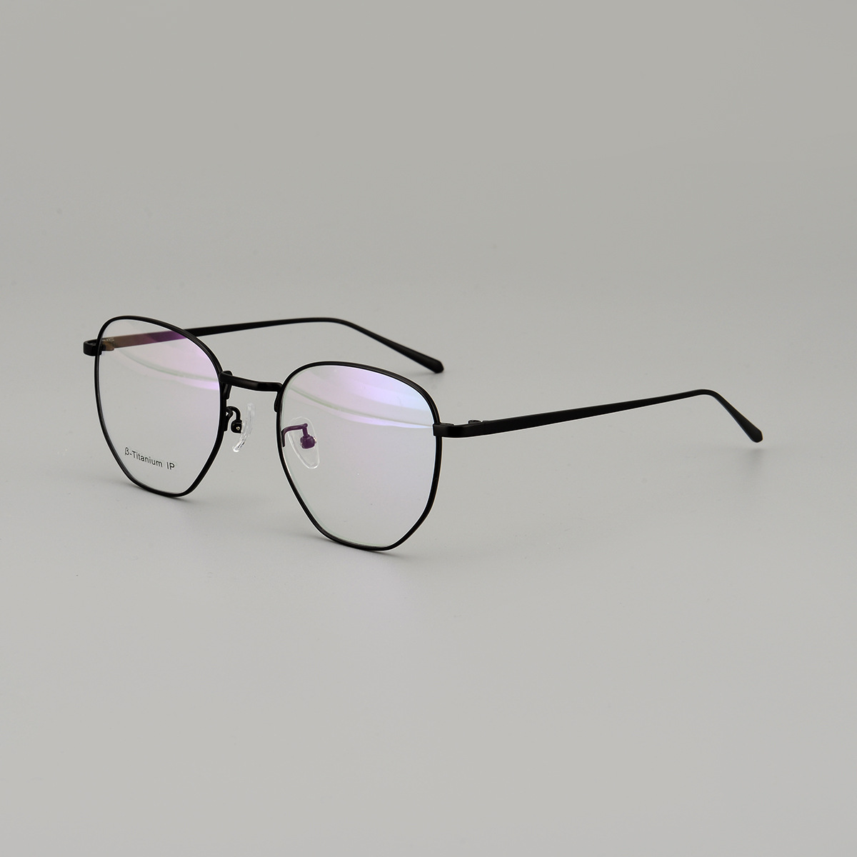 日本手工制作高品质纯钛全框眼镜框超轻金丝细边大脸男女款光学镜