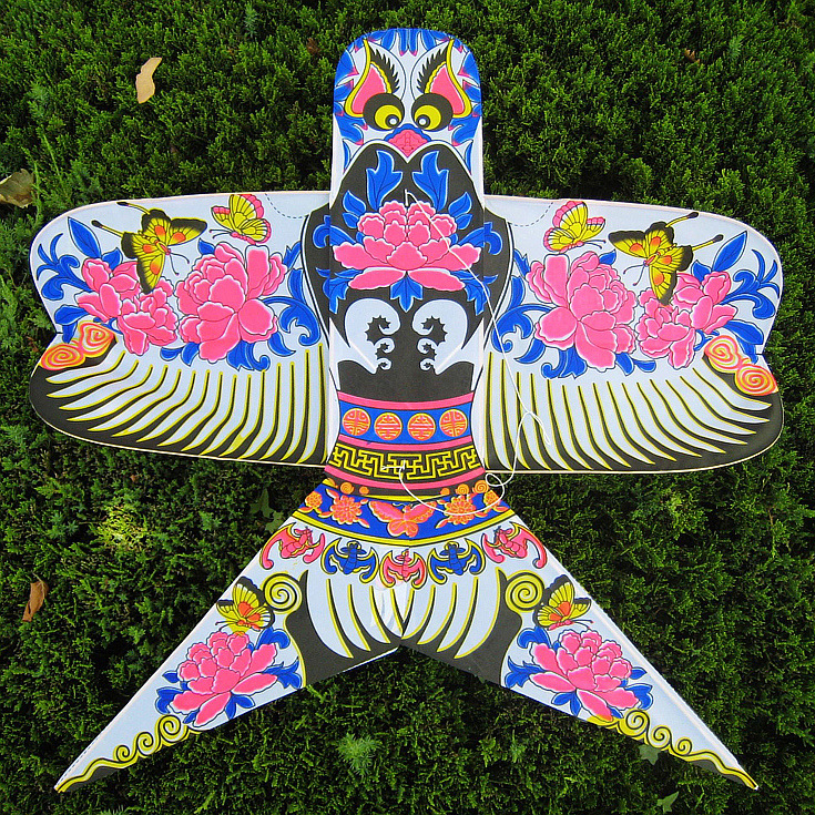 礼品潍坊传统竹子骨架风筝瘦长钻天沙燕 可用于古装摄影道具装饰