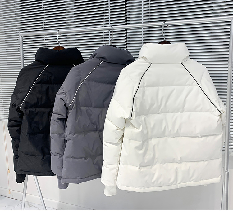 韩国潮牌徐梦洁同款fcmm加厚短款羽绒服男女情侣白鸭绒冬季外套