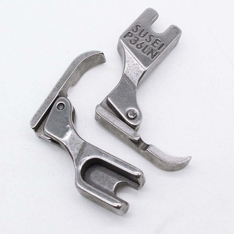 [Sewing Machine Accessories P36ln] Industrial Sewing Machine about Machine Flat Unilateral Zipper Presser Foot All Steel