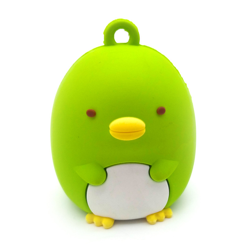 厂家销售创意硅胶可爱小萌蛋3d立体公仔 环保软胶赠品公仔定制