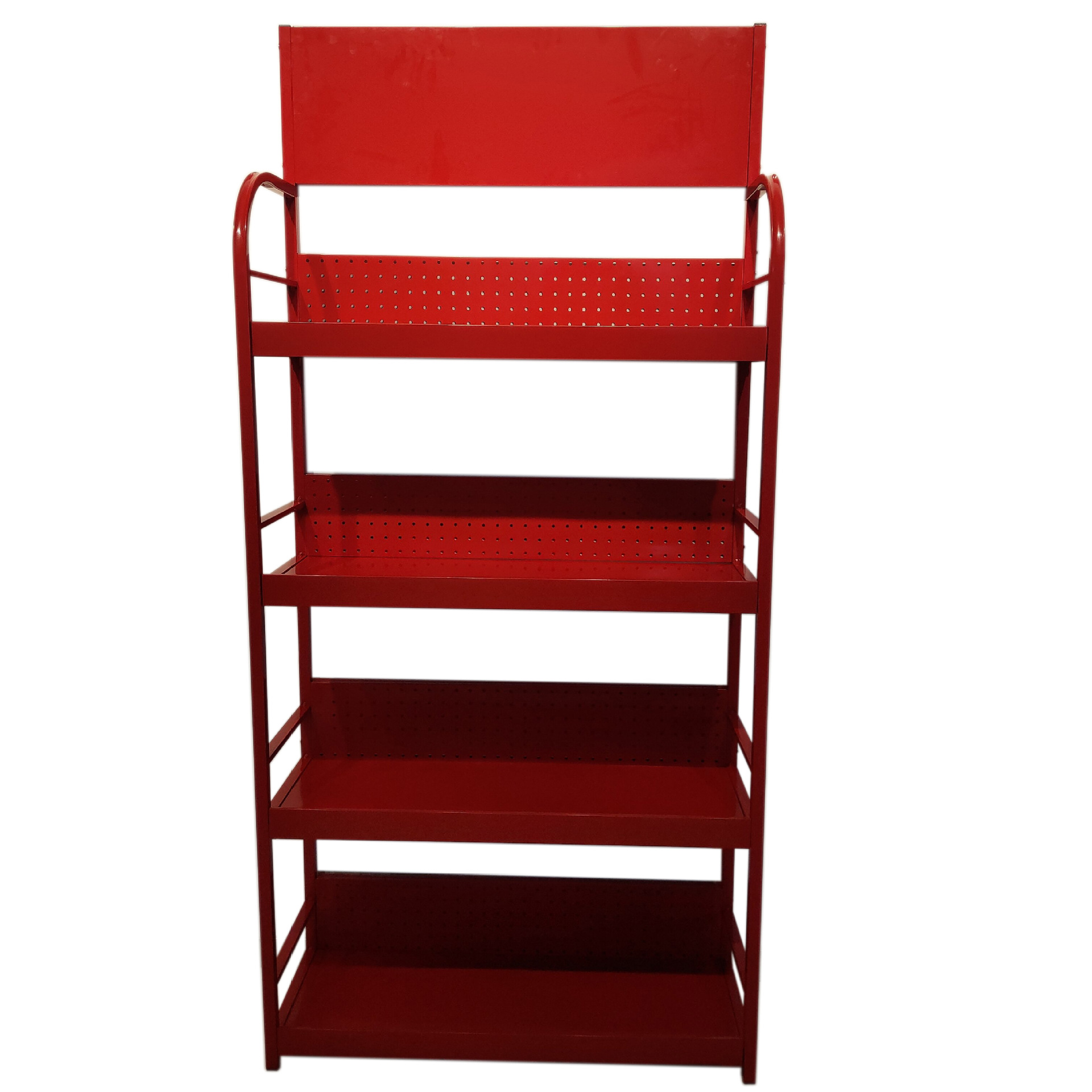 厂家批发超市便利店促销置物架机油润滑油展览轻型货架货架展示架