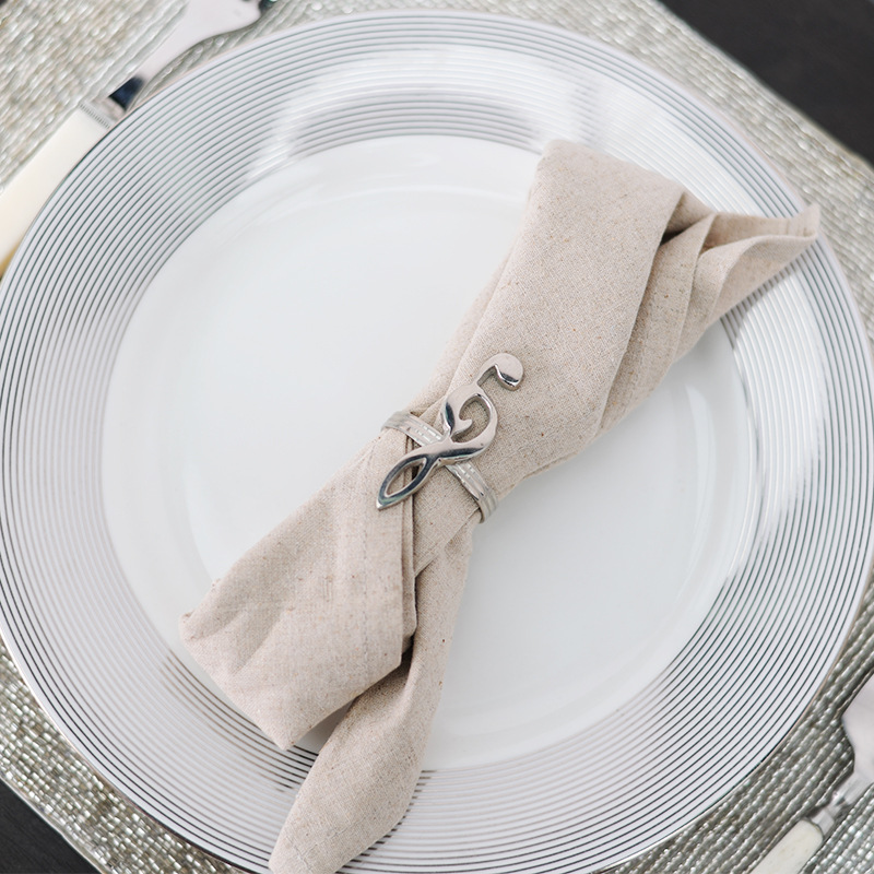 迪斯凯 印度进口餐巾扣 西餐厅餐巾扣 厨房餐厅摆件