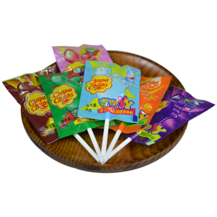 阿尔卑斯奇胜丫丫棒棒糖9g*60支装大脚丫混合水果口味硬糖小零食