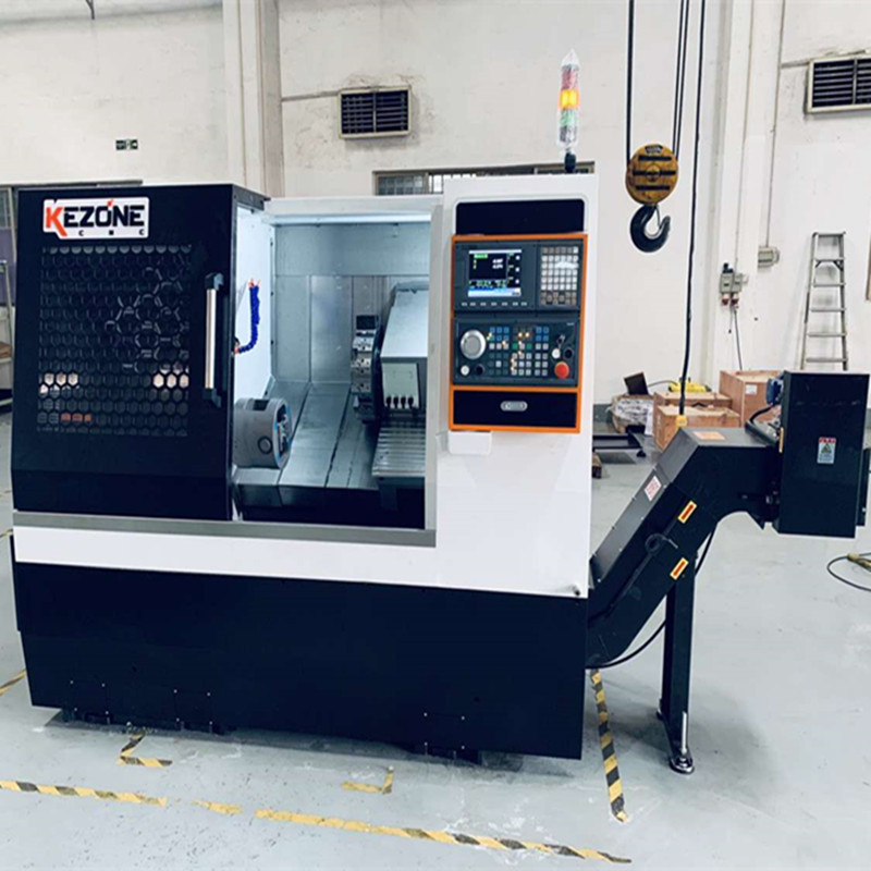 数控车床东莞科众刀塔式cnc车床高精密高刚性ck52数控车床