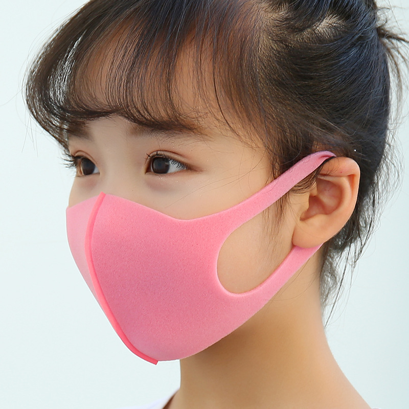 儿童海绵口罩独立包装防护口罩3d立体儿童防尘口罩宝宝明星口罩