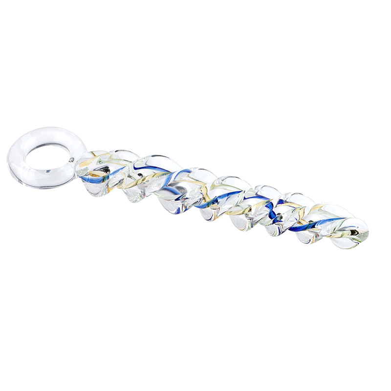 情趣肛门扩张器水晶自慰棒阳具按摩棒仙女用玻璃后庭肛塞开发菊花