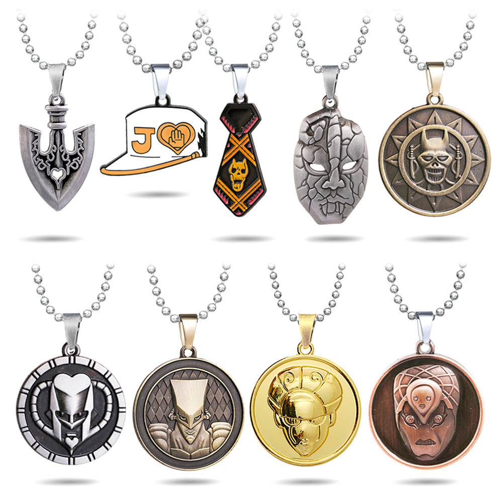 jojo的奇妙冒险疯狂钻石黄金镇魂曲世界绯红之王替身世界项链