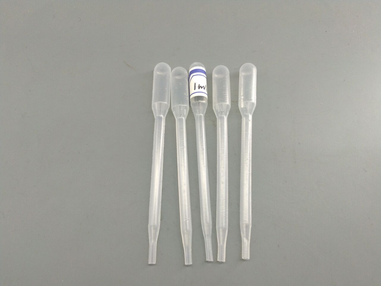 透明巴氏滴管1ml 水溶剂小滴液 医用滴剂管 食品注射器