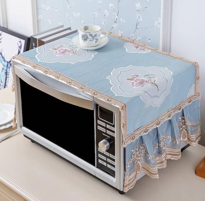 95成交10件微波炉罩子防油防尘罩烤箱罩全包pvc盖巾简约通用美的