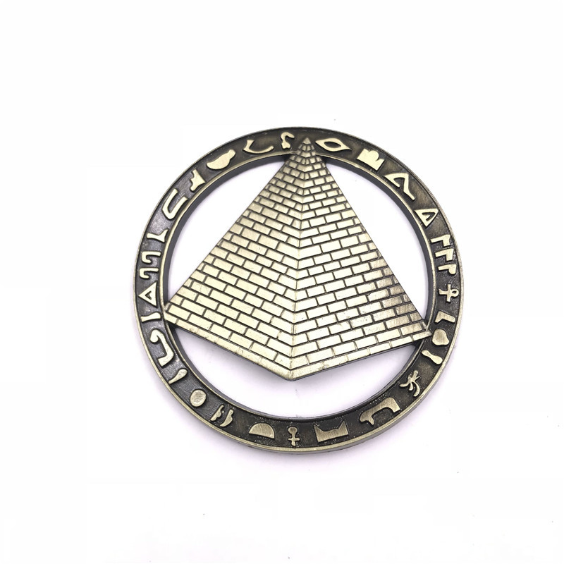 Egyptian Pyramid Pharaoh Bottle Opener Morocco Metal Magnetic Refridgerator Magnets Magnet Tourist Souvenir