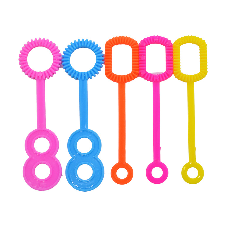 吹泡泡工具泡泡水吹泡泡棒迷你吹泡泡玩具简易手动吹泡泡小杆