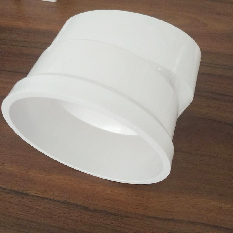 pvc马桶移位器坐便器扁管配件直接三通弯头扁管圆转扁110扁管接头