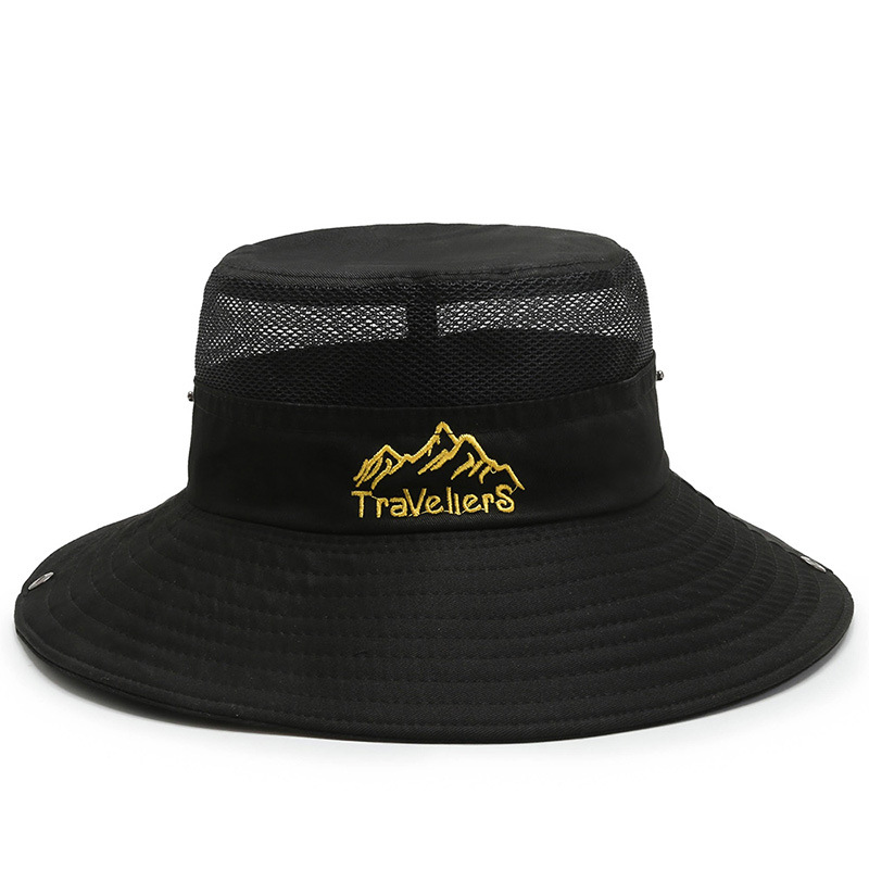 Hat Men's Summer Sun Hat Outdoor Breathable Sun Hat Men's Cycling Cap Bucket Hat Mountaineering Fishing Sun Hat