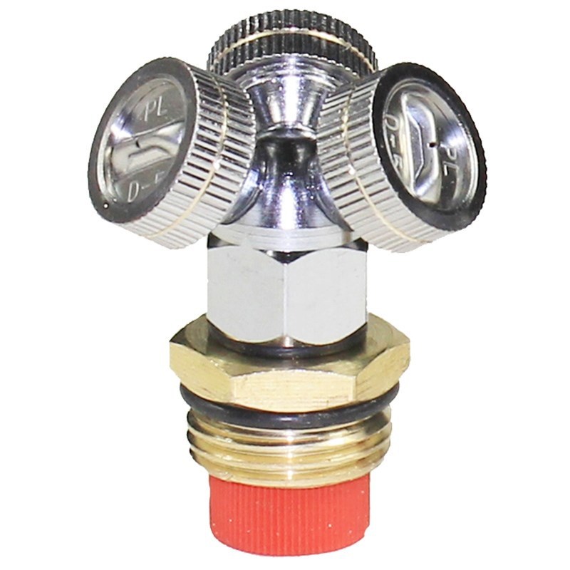 调节喷雾喷头 雾化超细喷雾器实心水龙头替换调节水雾喷嘴扇形