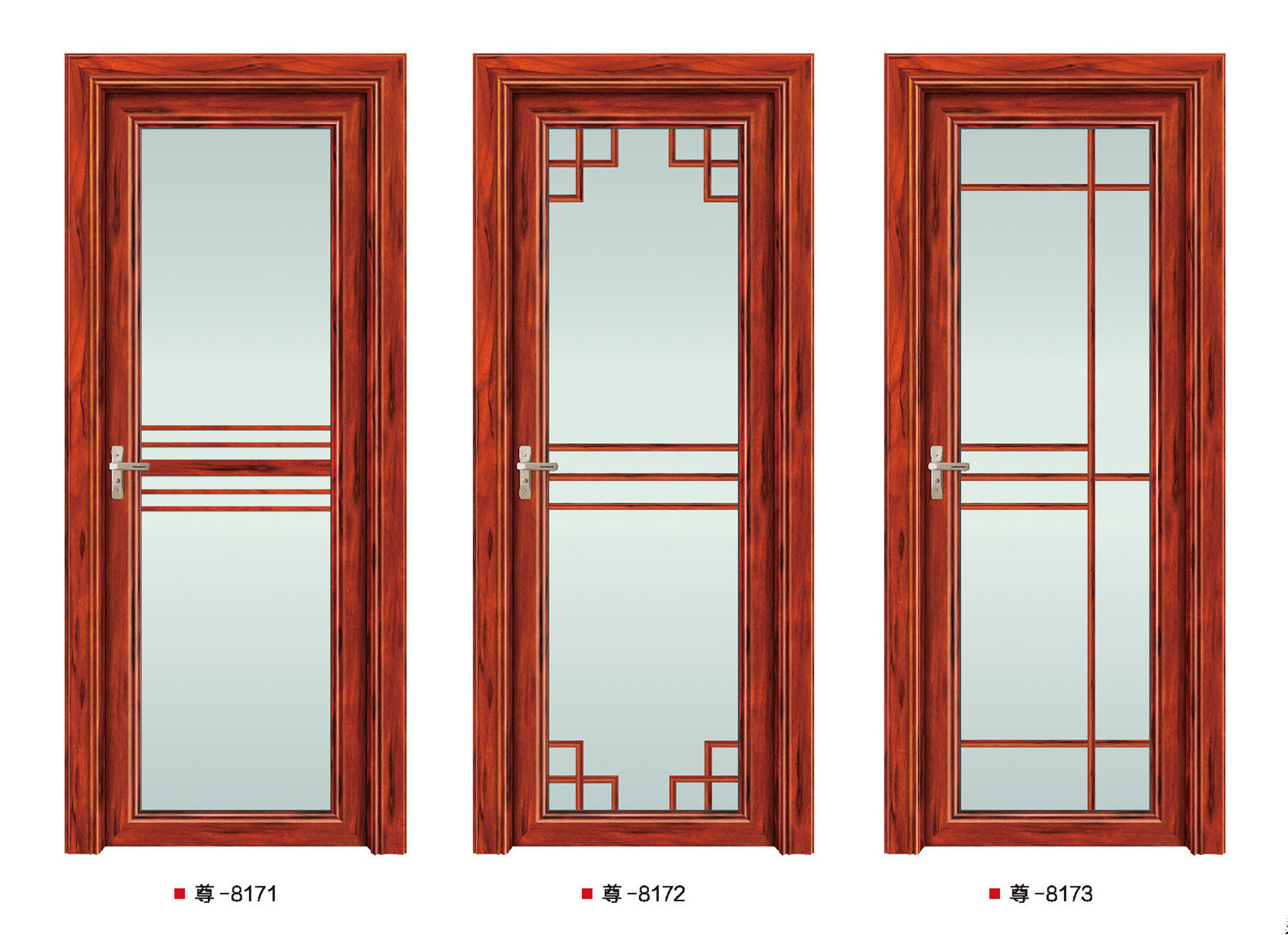 厂家直供 钛镁铝合金卫生间平开门玻璃门厨房洗手间阳台工程门