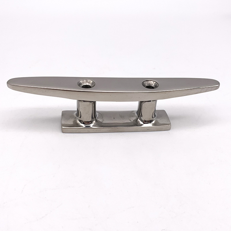 不锈钢316系船柱船栓柱5 6 8 10 12英寸连体索栓船用五金游艇配件