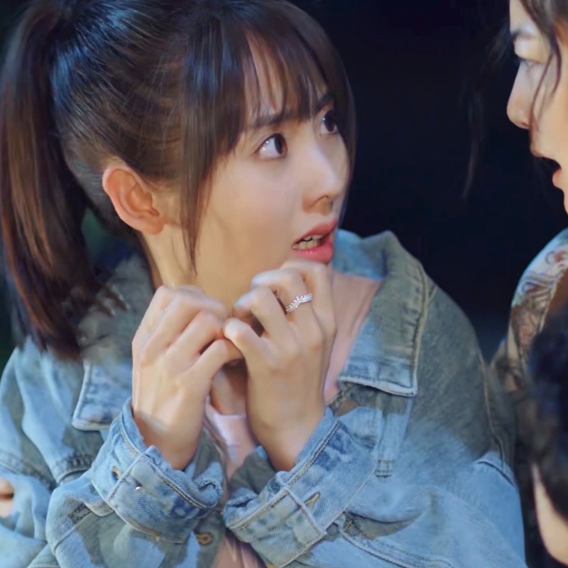 记你记得爱情同款戒指女叶芊语邢菲金泽皇冠指环真爱戒指项链潮