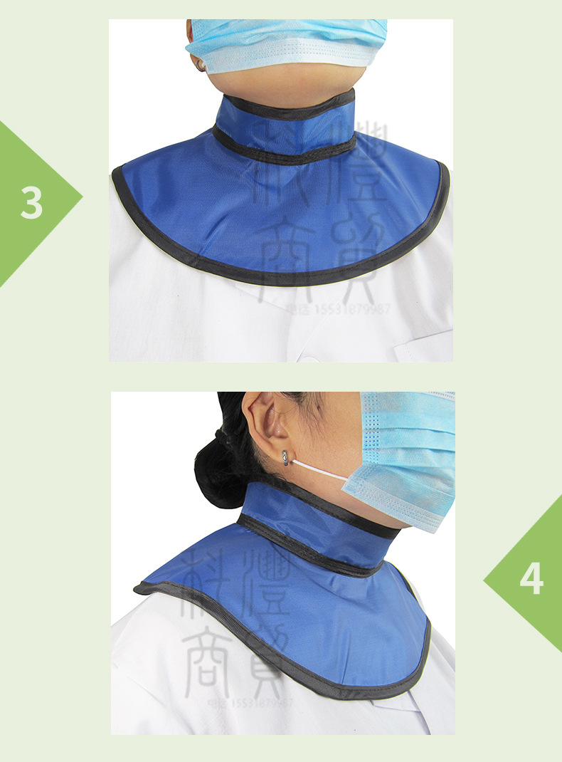 x射线防护铅围脖射线防护铅围领大领围脖铅围脖