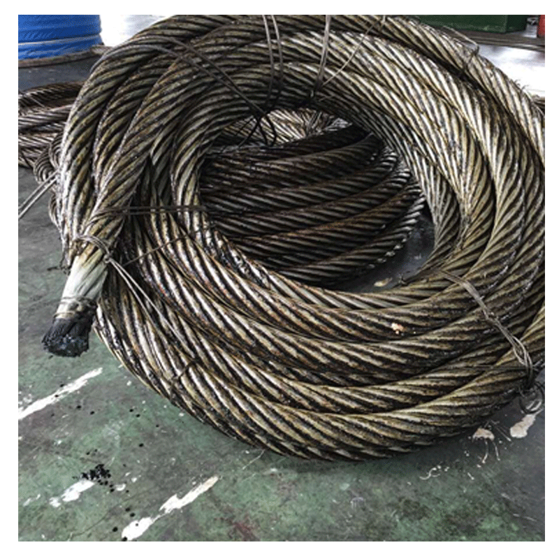 6*61光面钢丝绳 镀锌钢丝绳 油丝绳 吊装起重贵州巨龙南通狼山