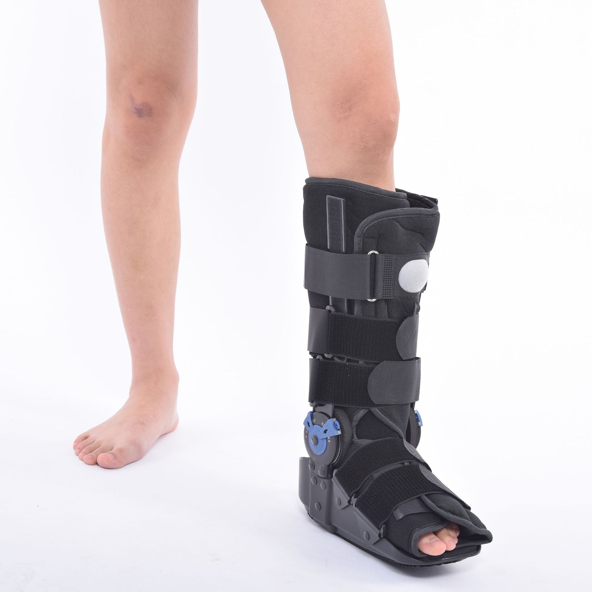 踝关节固定支具跟腱小腿脚踝脚骨折扭伤护具足托脚部矫正器石膏鞋