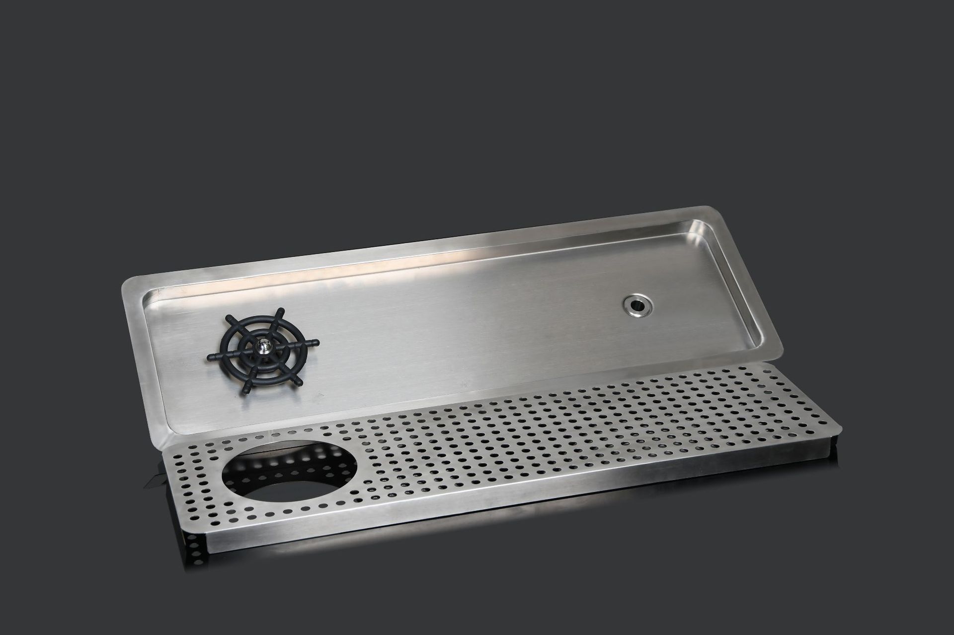 家用商用吧台不锈钢自动洗杯器机咖啡免清洗冲洗槽高压水龙头