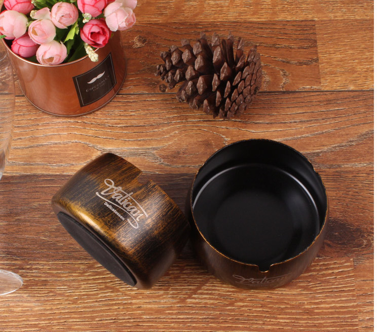 跨境创意烟灰缸网吧咖啡厅客厅酒吧酒店烟缸定制logo批发厂家直销