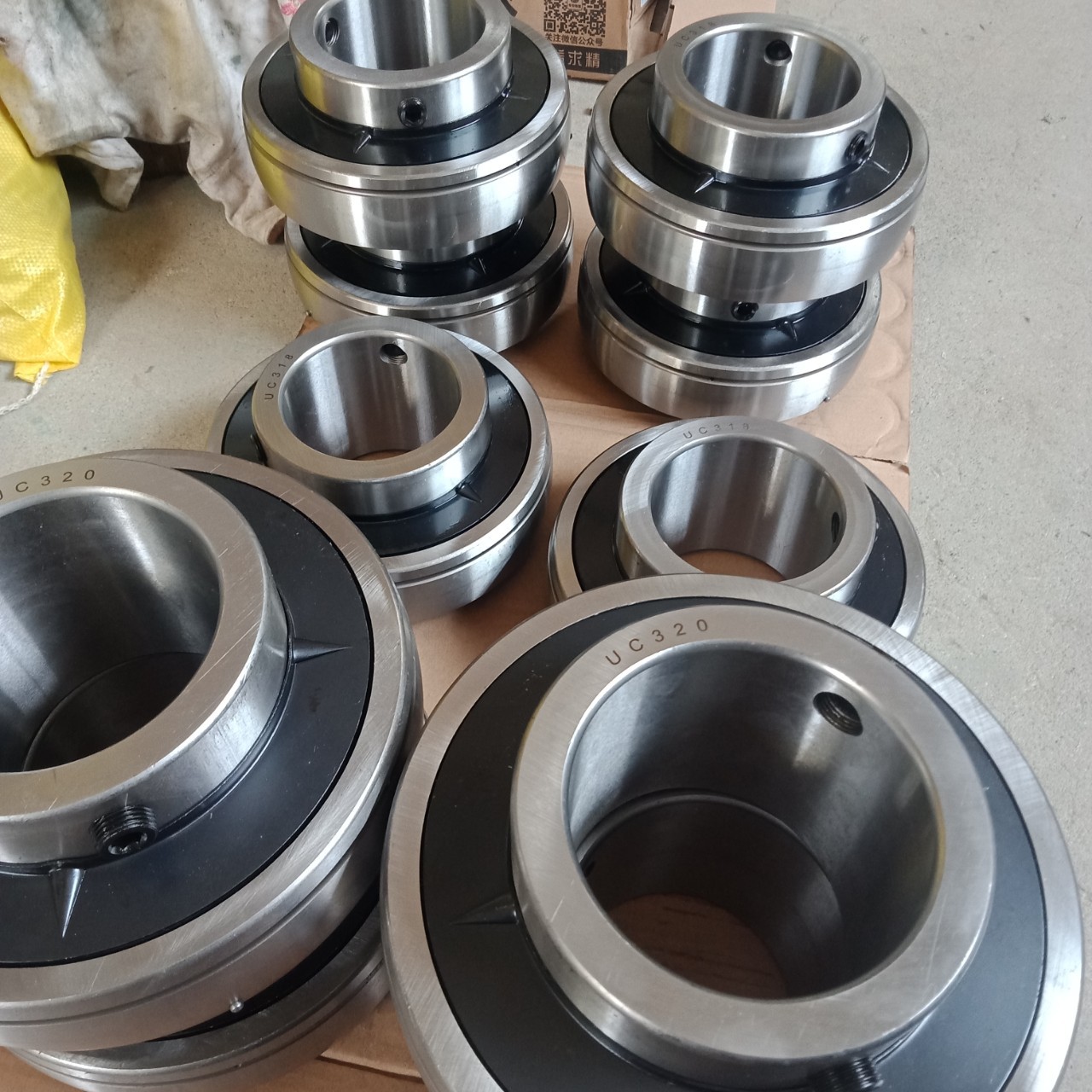 山东厂家直销特大带座外球面轴承ucp324农机轴承风机带立式座