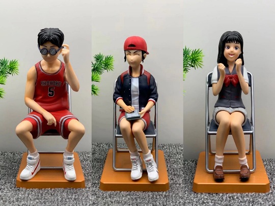 动漫手办批发 灌篮高手凳子军团 樱木 安西教练 晴子 彩子 木暮