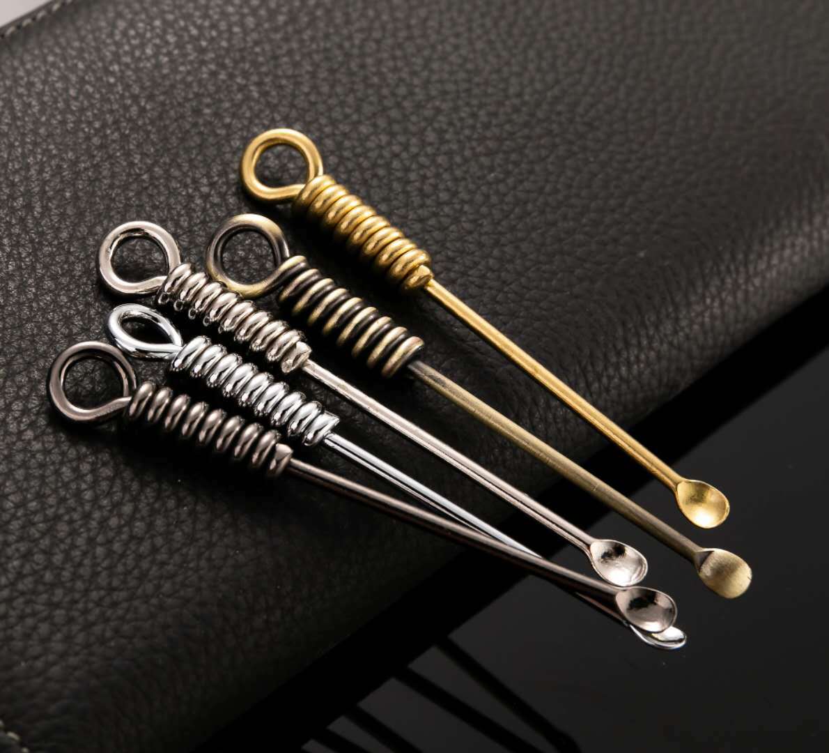 新款网红螺旋耳勺全金属夜市地摊挖耳屎耳扒随身携带挖耳挖洁耳器