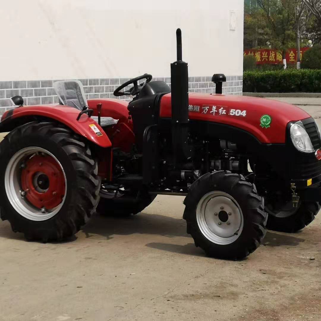 604四轮拖拉机图片 多功能四轮旋耕犁地开沟机 电启动四轮旋耕机