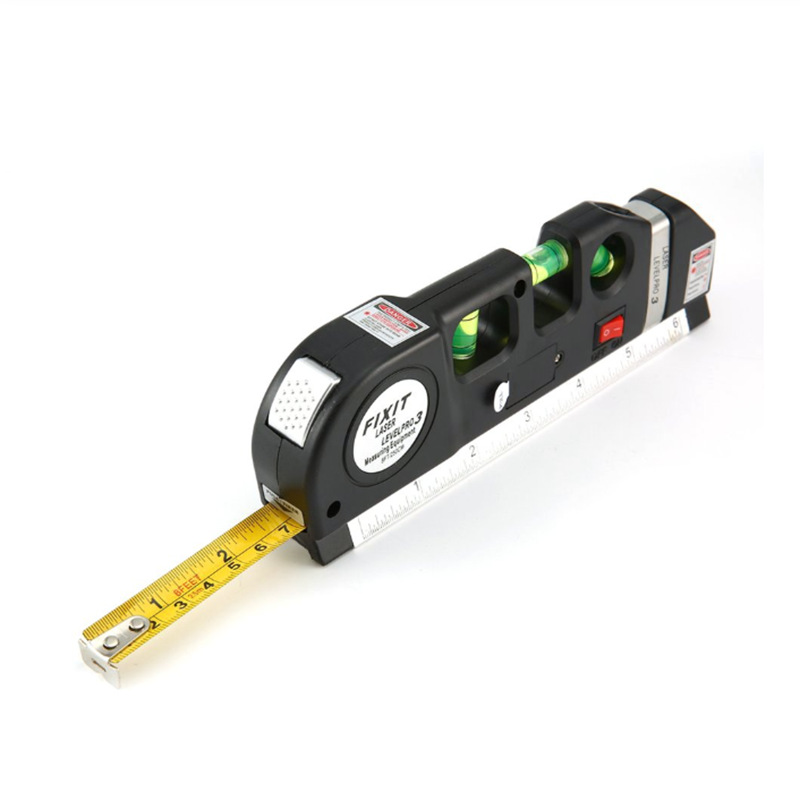 激光水平尺 多功能家用红外线装修十字线直角水平仪 高精度打线器