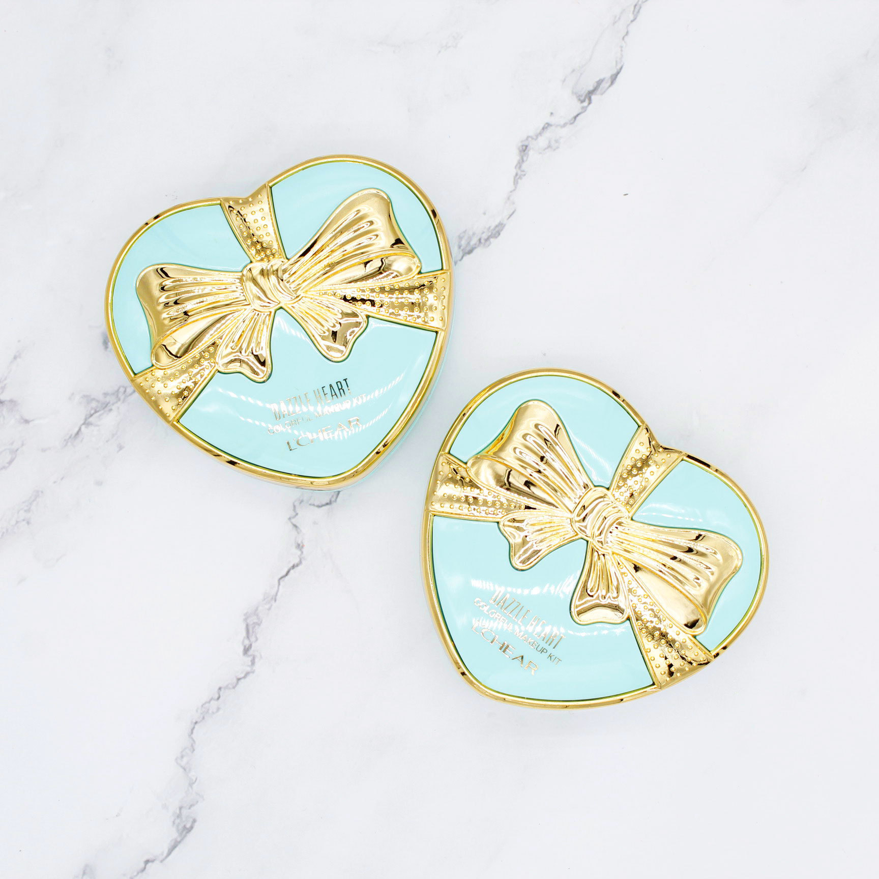 蕾琪心彩绚色化妆盒q2097 8色眼影粉饼腮红唇彩随心搭配不同色系