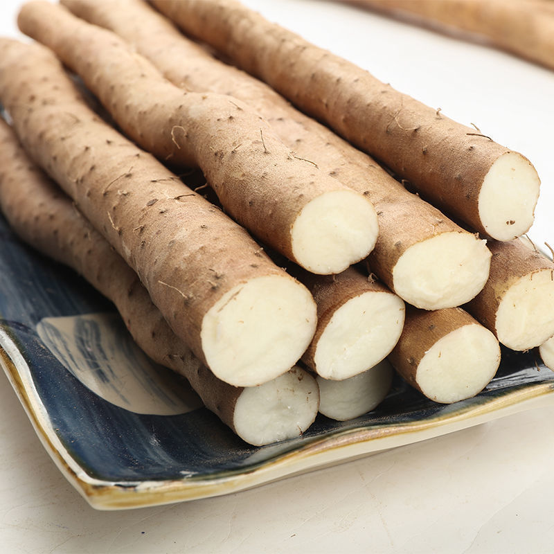 小白嘴山药 河北蠡县沙地淮山药 新鲜粉糯面甜铁棍山药